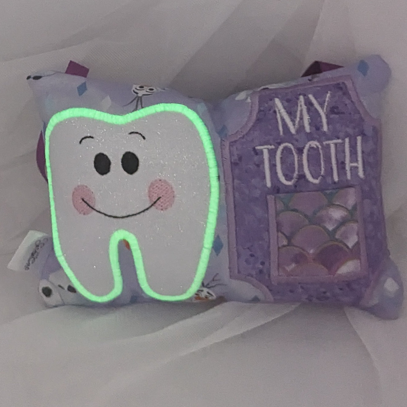 Olaf Licensed Fabric Tooth Fairy Pillow