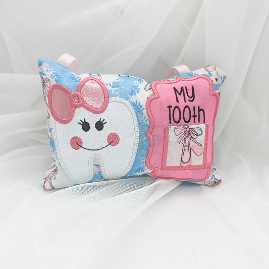 Ballet Shoes Tooth Fairy Pillow