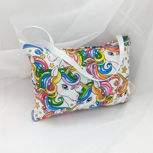 Rainbow Unicorn Tooth Fairy Pillow