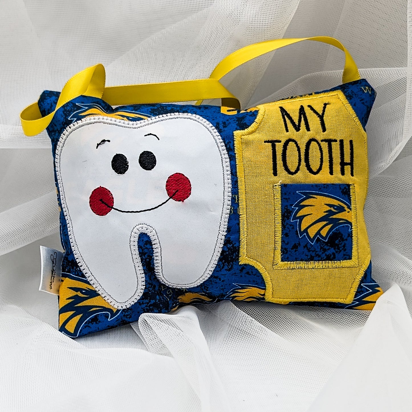 West Coast Eagles AFL - Inspired Tooth Fairy Pillow