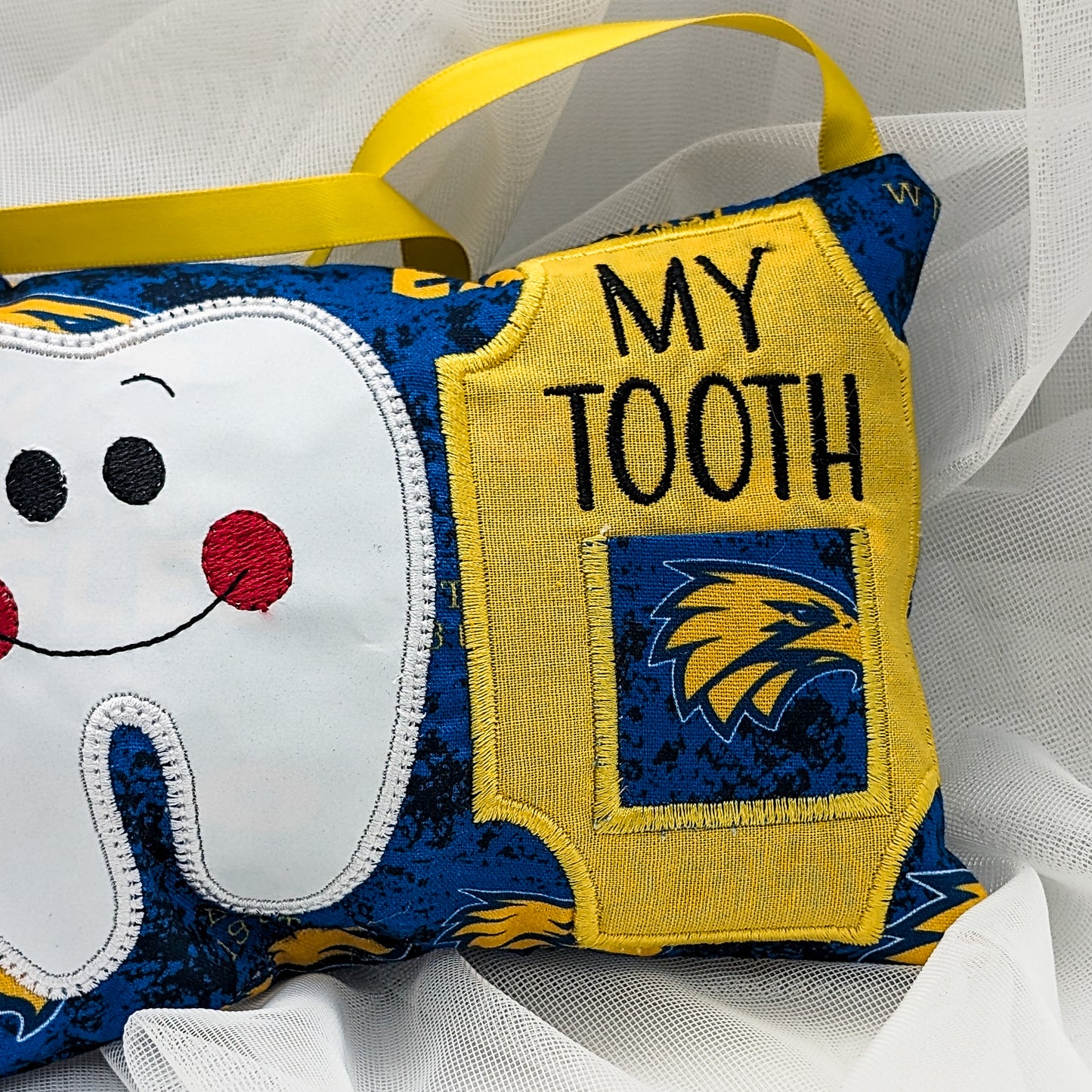 West Coast Eagles AFL - Inspired Tooth Fairy Pillow