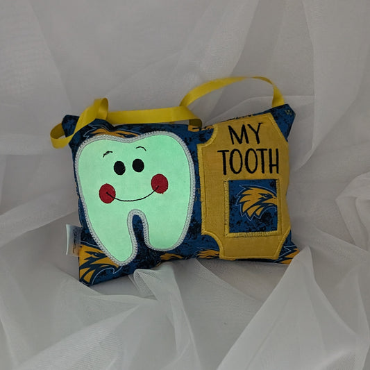 West Coast Eagles AFL - Inspired Tooth Fairy Pillow