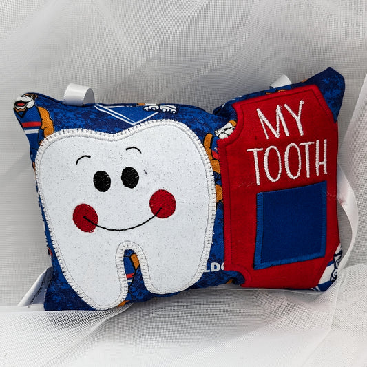 Western Bulldogs Tooth Fairy Pillow