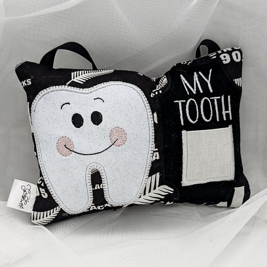 New Zealand All Blacks - Inspired Tooth Fairy Pillow