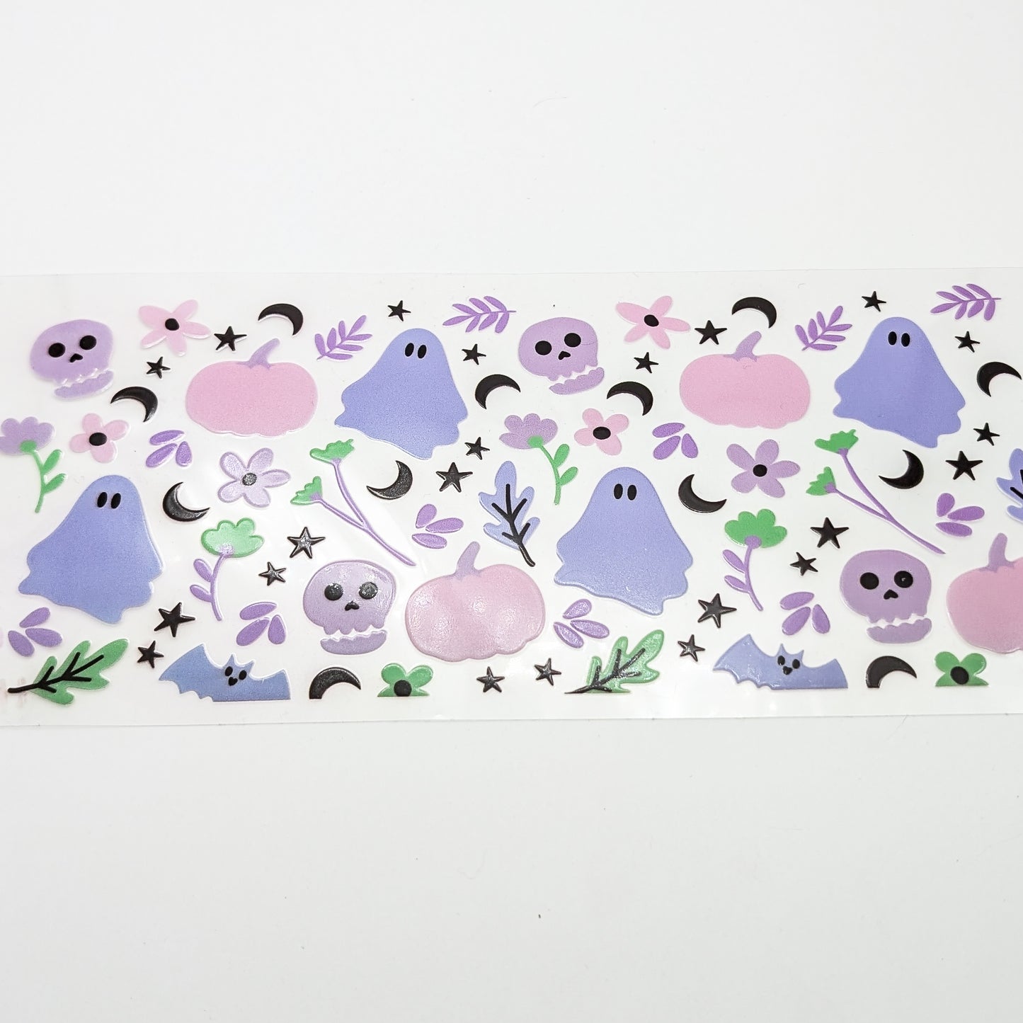 Pastel Halloween Ghost and Skull Wrap