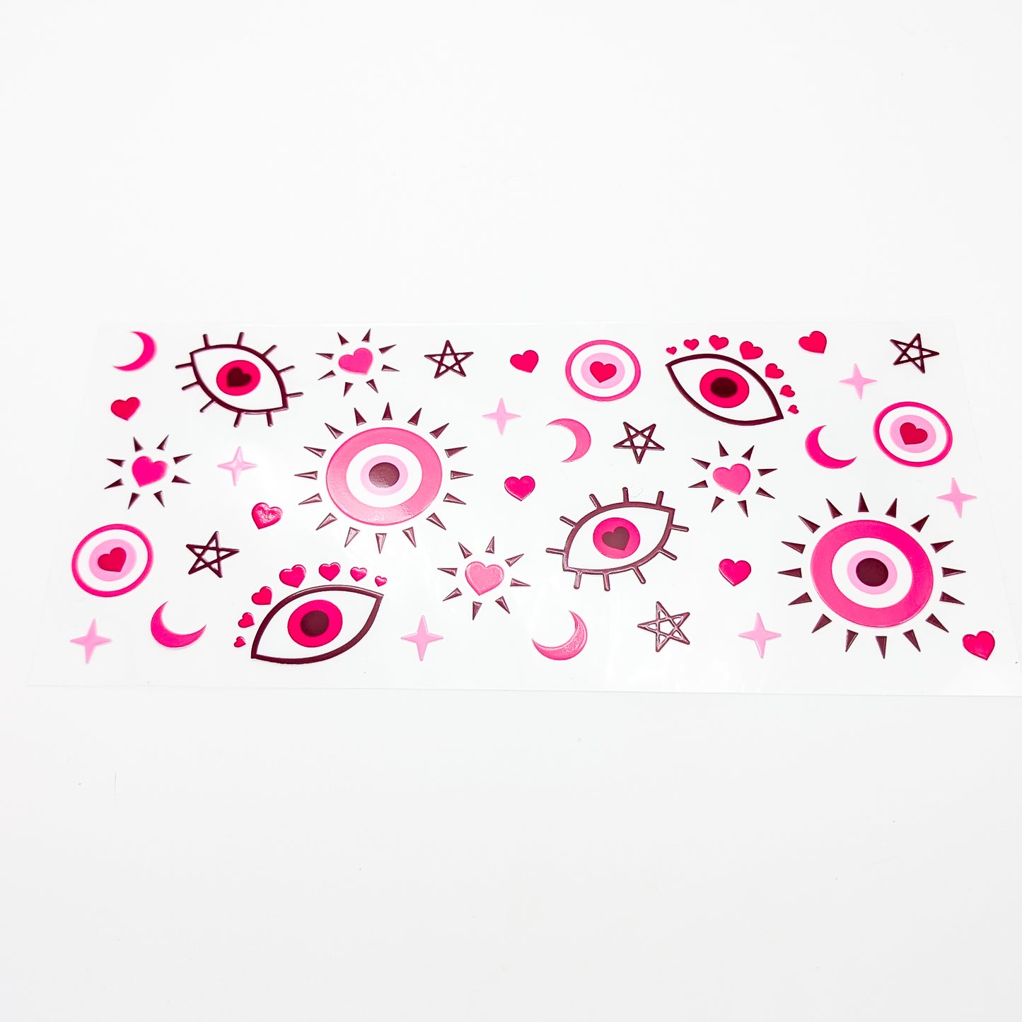 Pink Evil Eye Wrap