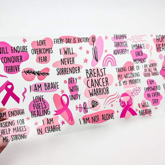 Breast Cancer Warrior Wrap