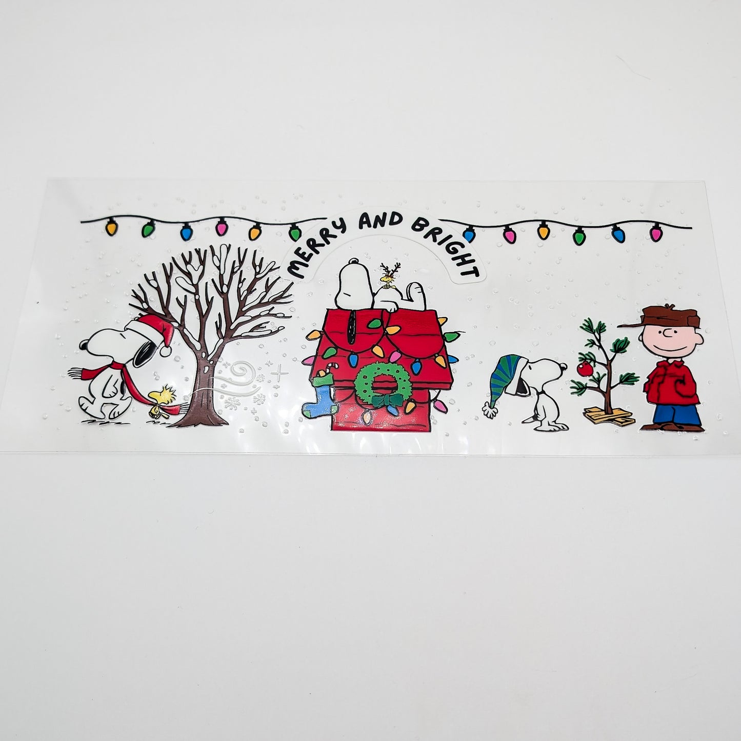 Snoopy Christmas - 16oz Libbey Wrap