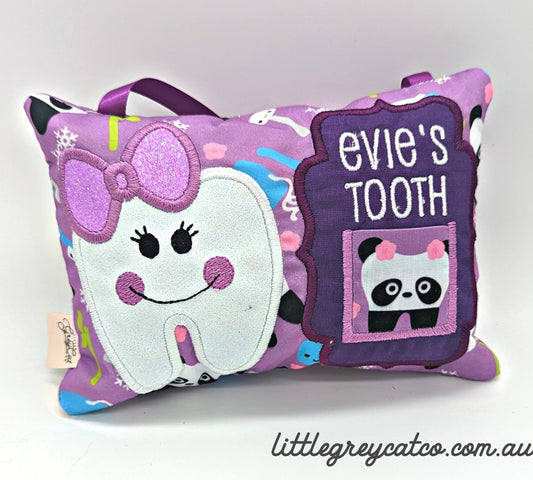 Panda Tooth Fairy Pillow