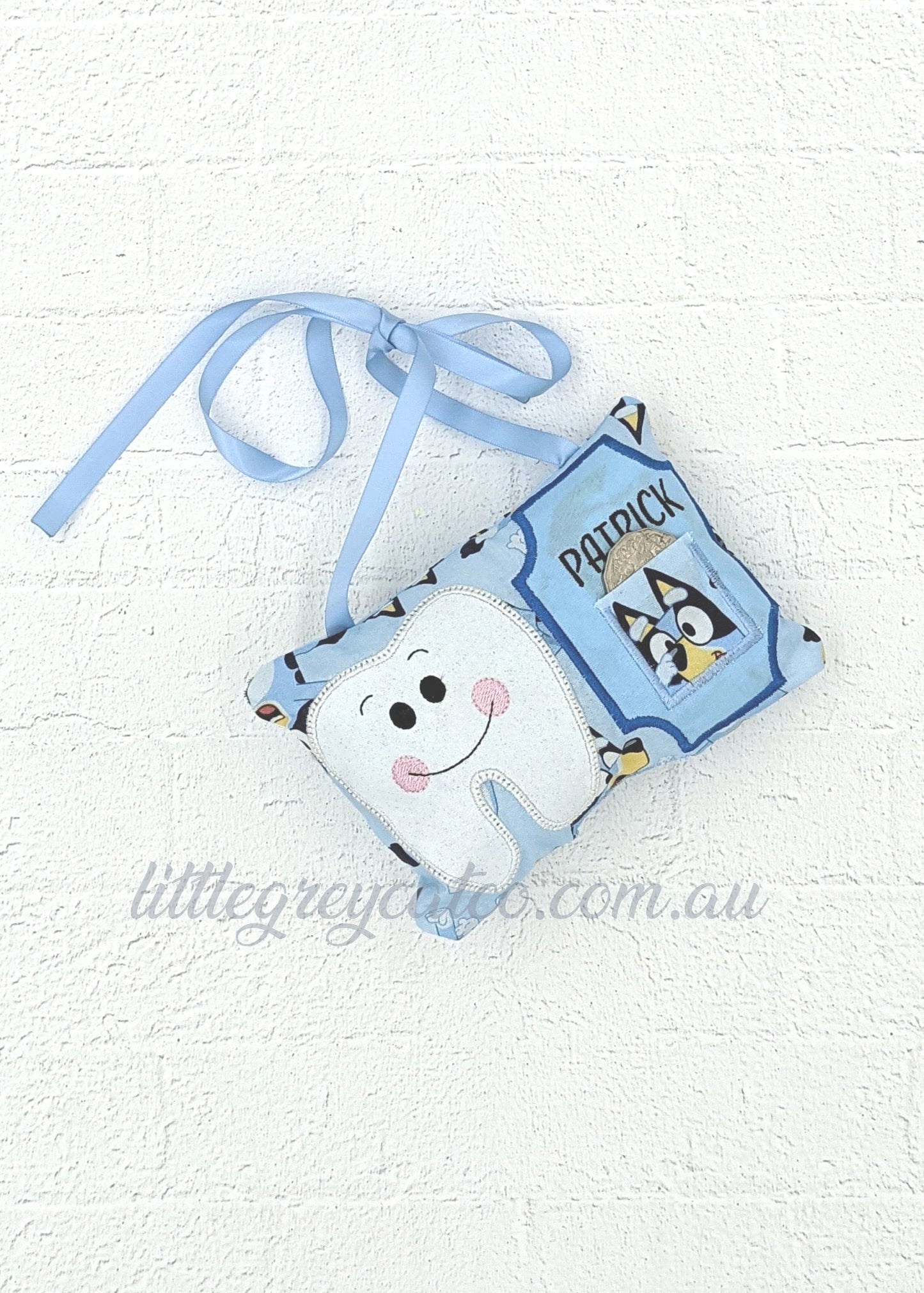 Bluey Tooth Fairy Pillow