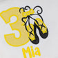 Black and Yellow Ballet Shoe Shirt